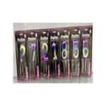 Dv Collored Numbers Candle